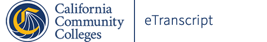 California Community Colleges - eTranscript California